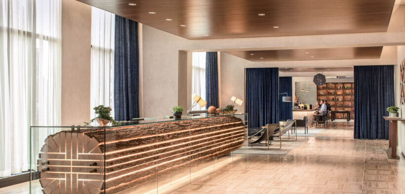 The DOUGLAS Reception Desk 1 Travel Classics