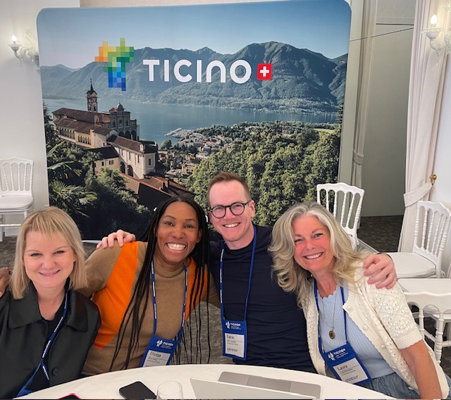 Writers and editors at the Travel Classics Ticino conference