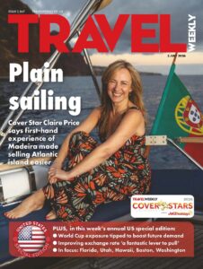Travel Weekly magazine cover